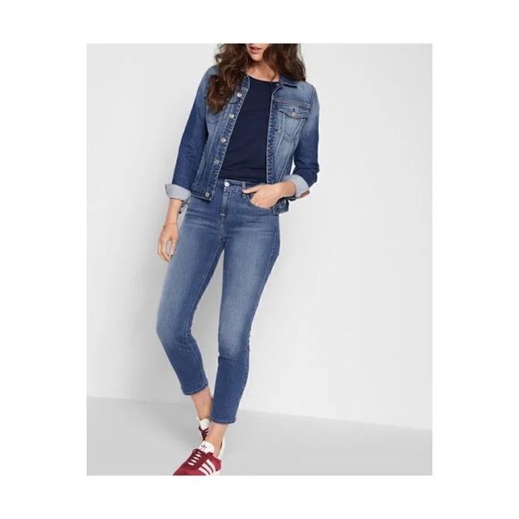 7 For All Mankind 7FAM Kimmie Crop, Size 25 - Picture 1 of 16
